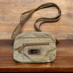 MultiSac Tan Crossbody with Versatile Design